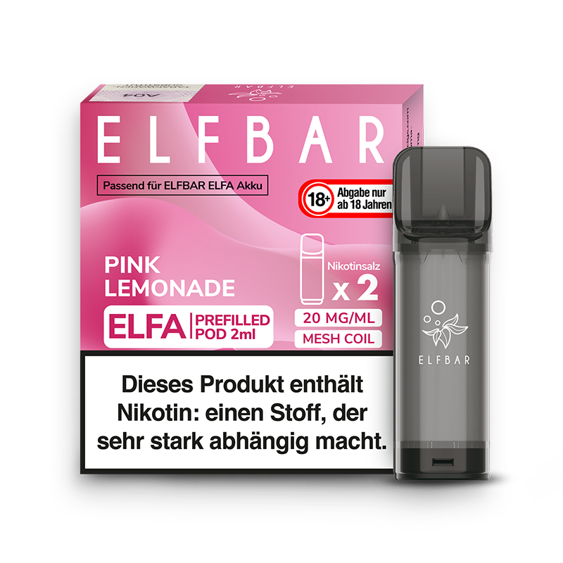 Elf Bar Elfa Pod Pink Lemonade 2er Pack