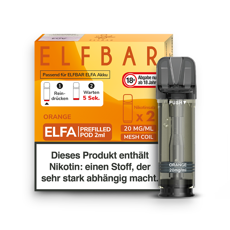 Elf Bar Elfa Pod Orange 2er Pack