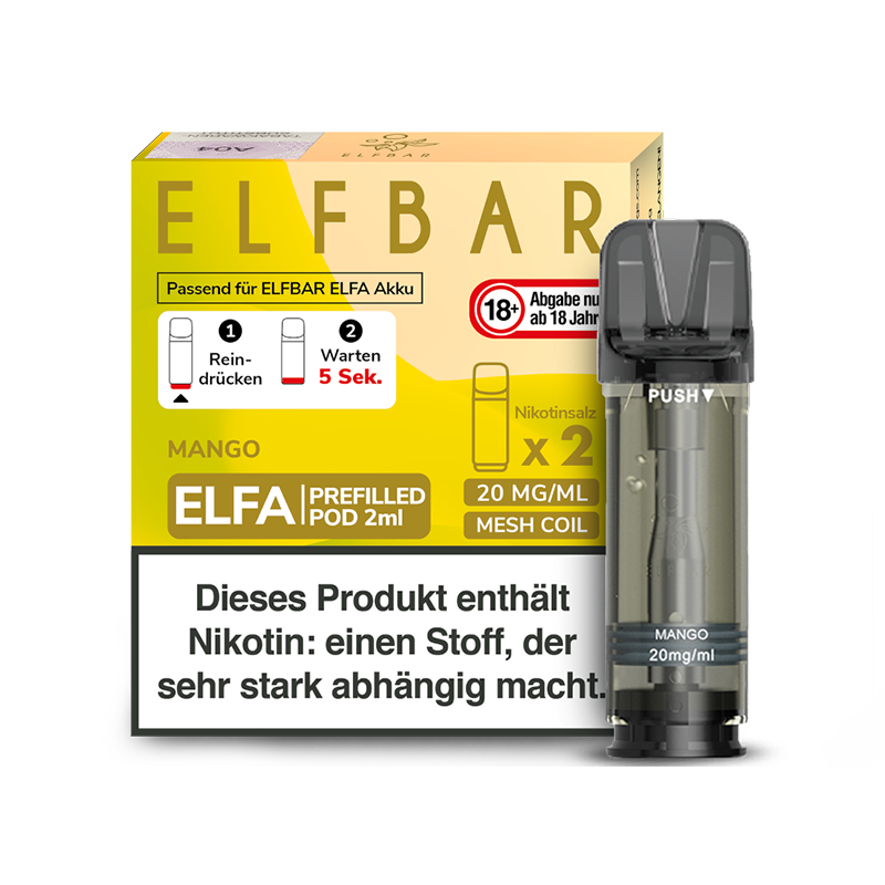 Elf Bar Elfa Pod Mango 2er Pack