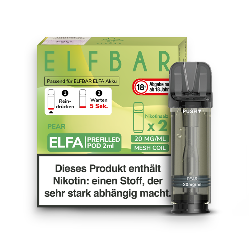 Elf Bar Elfa Pod Pear 2er Pack