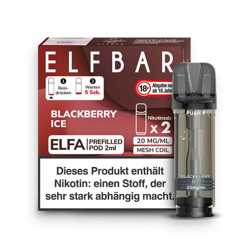 Elf Bar Elfa Pod Blackberry Ice 2er Pack