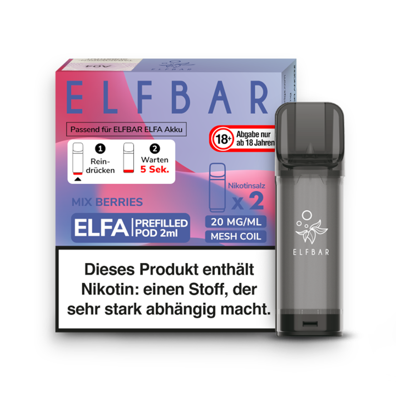 Elf Bar Elfa Pod Mix Berries 2er Pack