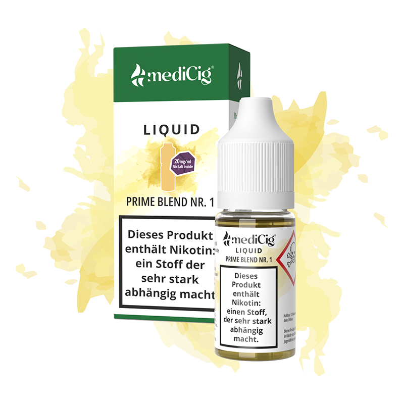 mediCig Nikotinsalzliquid Prime Blend Nr°1