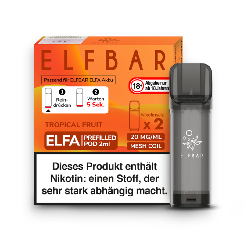 Elf Bar Elfa Pod Tropical Fruit 2er Pack