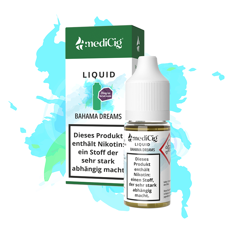 mediCig Nikotinsalzliquid Bahama Dreams