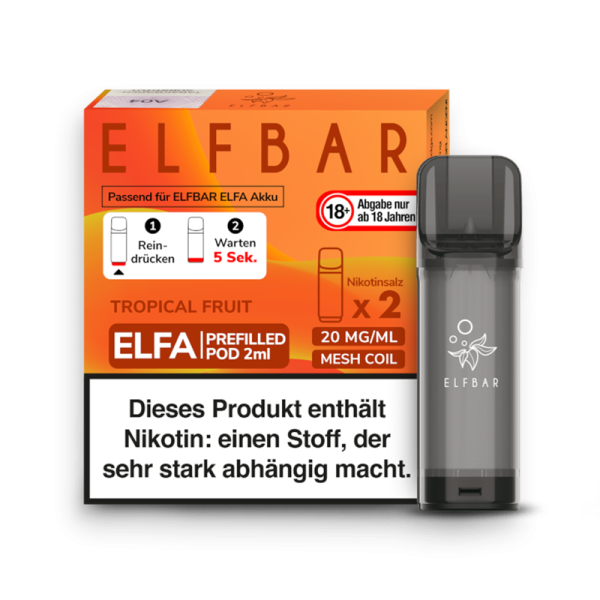 Elf Bar Elfa Pod Tropical Fruit 2er Pack