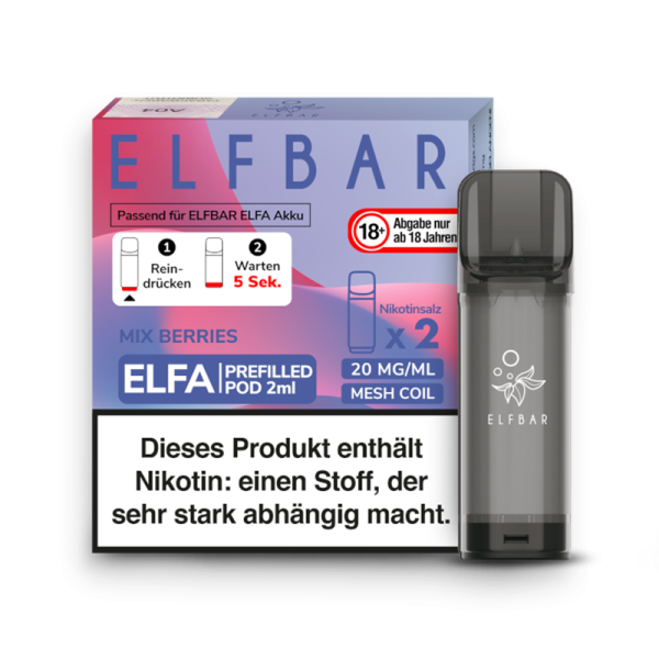 Elf Bar Elfa Pod Mix Berries 2er Pack