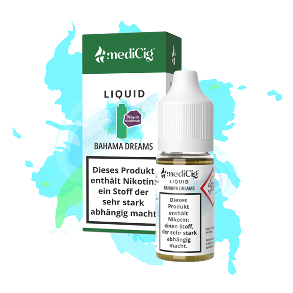 mediCig Nikotinsalzliquid Bahama Dreams